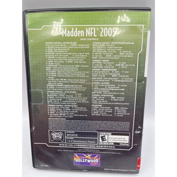 Madden NFL 2005 (Microsoft Xbox) - Picture 5 of 5
